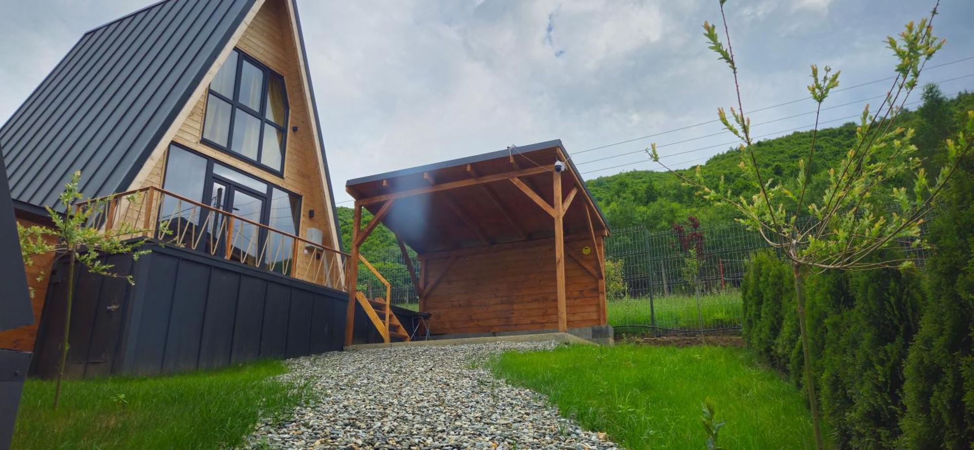 E&T-Cabin A Frame Сибиу Екстериор снимка